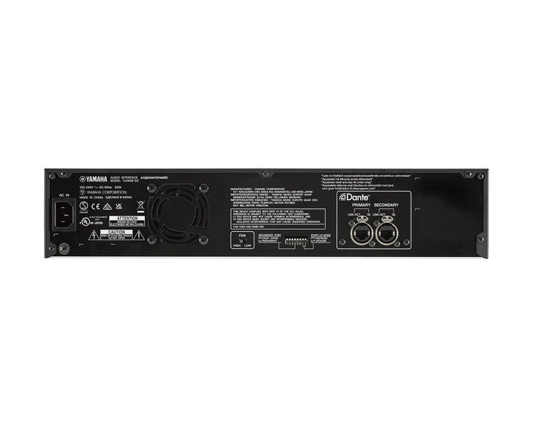 YAMTIO1608D2 - Yamaha TIO1608 D2 I or O Rack Stagebox with Dante 16in or 8out 96KHz Image 5
