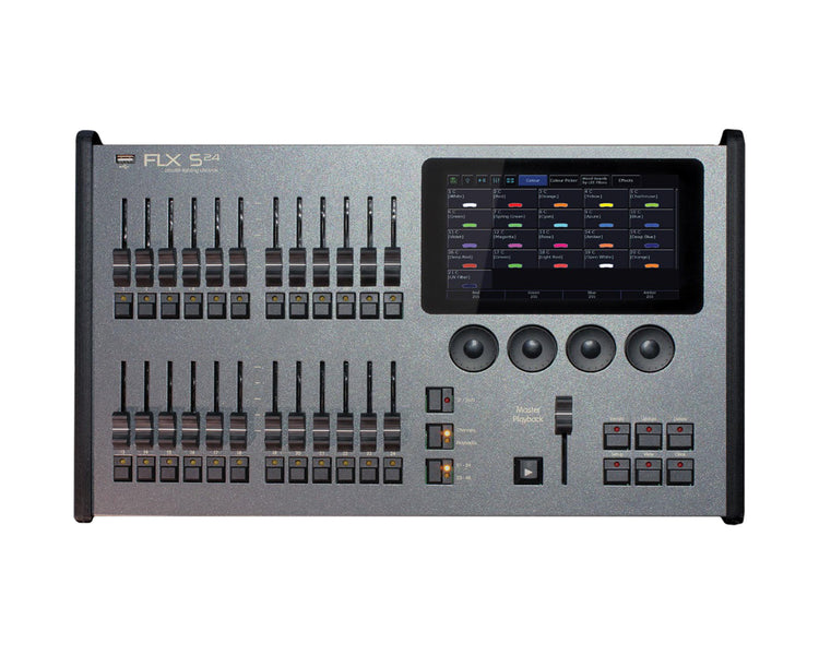 ZERFLXS242 - Zero 88 FLX S24 4 Universe (2048) Lighting Console for 96 Fixtures Image 1