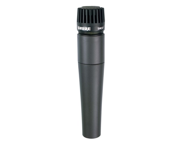 Shure SM57 Dynamic Cardioid Instrument/Vocal Microphone - Main Image
