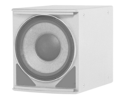 ASB6118-WH 1x18" 2242H Drivers High-Power Subwoofer 1200W White