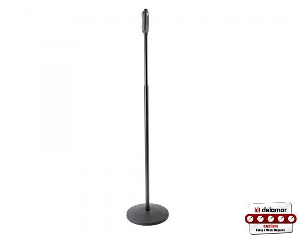 K&M 26250 'Performance' One Hand Microphone Stand Black - Main Image