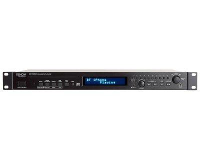 DN500CB Pro CD/MP3/USB/Bluetooth Player Bal XLR/RCA 1U