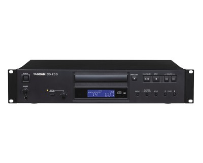 CD-200 CD Player CD / MP3 / WAV Playback with Pitch Control 2U