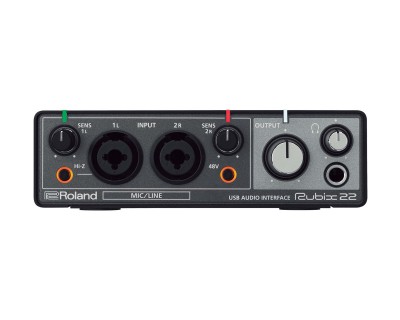 RUBIX24 USB Audio Interface 2-In/4-Out for PC/MAC/IPAD | Roland 