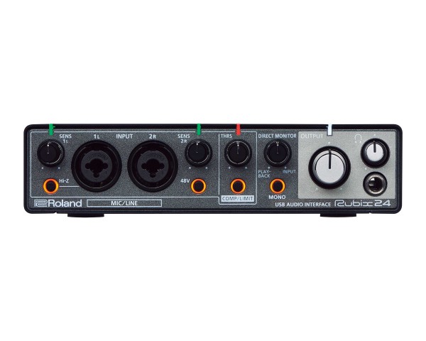 RUBIX24 USB Audio Interface 2-In/4-Out for PC/MAC/IPAD | Roland