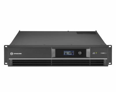 C2800FDI Install Series DSP Power Amp 2x1300W @ 4Ω 2U