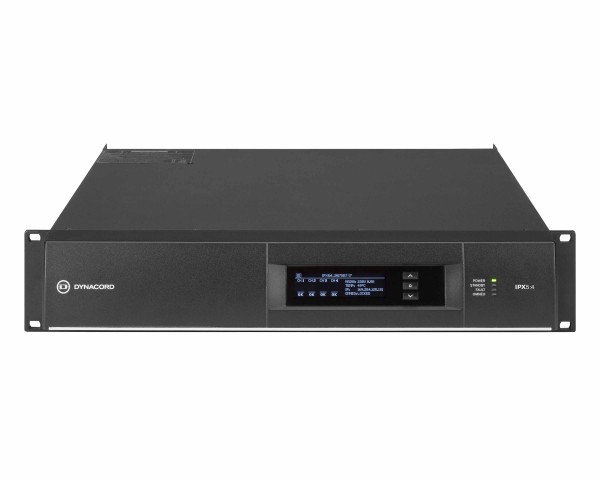 Dynacord IPX 5:4 DSP Install Power Amp 4x1250W @ 4Ω Dante 2U - Main Image