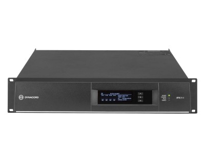 IPX 20:4 DSP Install Power Amp 4x5000W @ 4Ω Dante 2U