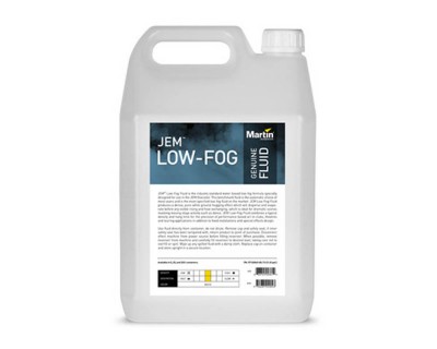 JEM LowFog High Density Water-Based Fog Fluid Box of 4x5L