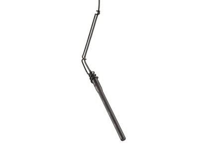 U853RU UniLine Hanging Microphone (90° Pickup) Black