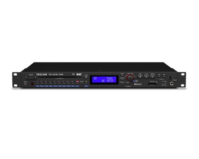 CD-400UDAB Media Player with Tuner and Bluetooth Receiver 1U