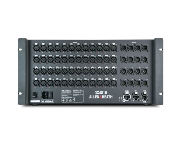 Allen & Heath GX4816 I/O Expander 96kHz 48in/16out for dLive and SQ Consoles 5U - Main Image