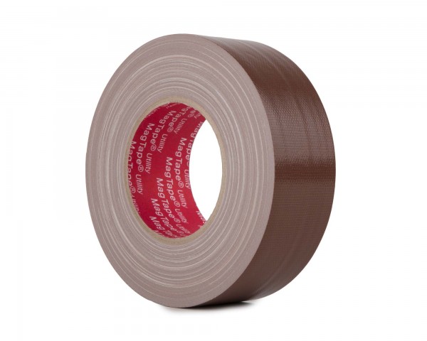 Le Mark MagTape UTILITY Gloss Gaffer Tape 50mmx50m BROWN - Main Image