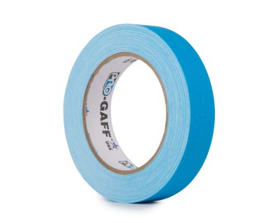 Pro Gaff FLUORESCENT Gaffer Tape 24mm x 25yds BLUE