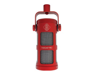 PODCAST PRO Dynamic Supercardioid Podcast/Broadcast Mic RED