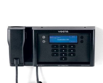 Vocia EWS10-10 10-Button Emergancy Wall-Mount Paging Station EN54