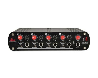Di4 Active 4 Channel DI Box with Stereo Line Mixer