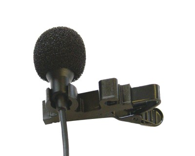 EM-1.2 Tie Clip Style Mic Black with 3m Cable