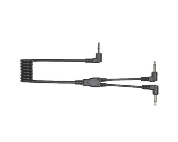 Audio Technica AT8351 Camera Mount Receiver Cable for System 10 3.5 - Y Split - Main Image