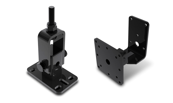 If the manufacturer doesn’t support their product with a compatible bracket, we source our brackets from Powerdrive and Doughty.