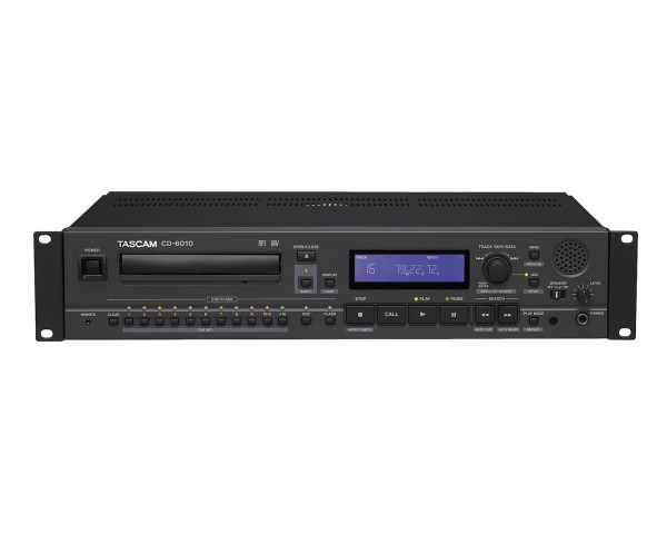 TASCAM CD-6010 Professional CD Player 2U - Main Image