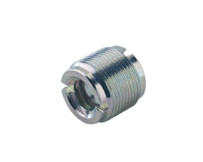 215 Thread Adapter 1/2" and 3/8" Female to 5/8" Male Zinc