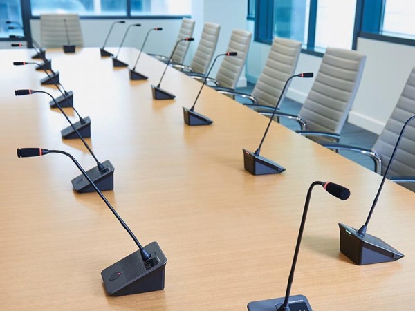 Crystal clear audio is essential meetings and conferences - corporate audio solutions.