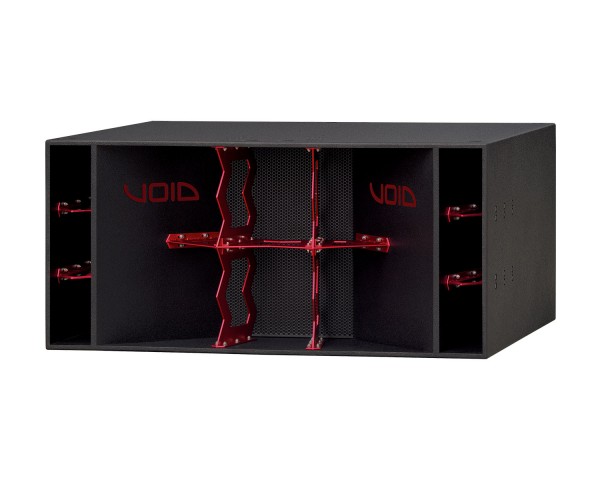 Incubus Sub 3x21" Horn-Loaded Bandpass 6000W Blk/Red Void | Leisuretec