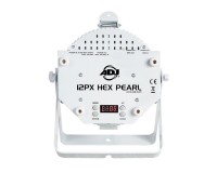 Back of ADJ 5PX HEX Pearl PAR LED Fixture 5x12W HEX LED inc UV White - stage lighting
