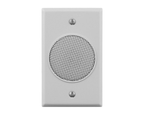 Audix GS1 Flush Wall Mount Cardioid Microphone White Finish - Main Image