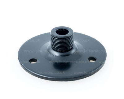Surface Flange Mount 60mm for Mic Gooseneck with 5/8" Thread