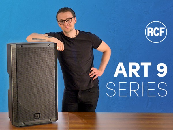 RCF have announced the latest addition to their popular ART line of portable PA and install speakers
