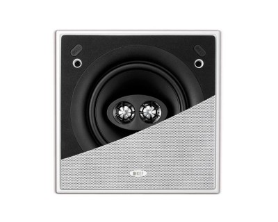 CI160CSDS 6.5" Dual-Coil Flush Square Ceiling Speaker IP64 Wht
