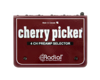 Radial Cherry Picker 4-Ch Preamp Selector / Switcher for Single Mic  - Image 2