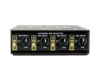 Radial Gold Digger 4-Ch Studio Mic Selector Switcher 4-In/1-Out  - Image 3
