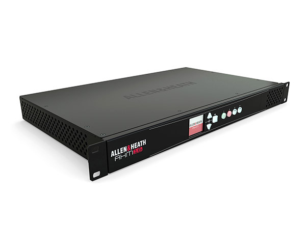New Allen & Heath AHM-16 an audio matrix processor for sound management and installation