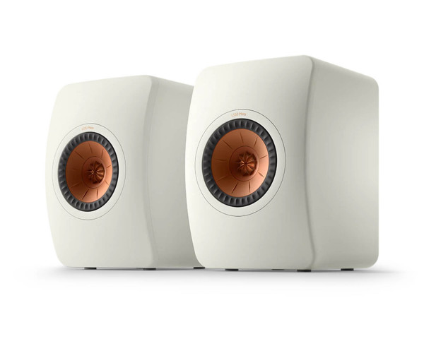 KEF LS50 Meta 5.25 2-Way Metamaterial Loudspeaker Mineral White PAIR - Main Image