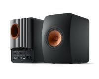 KEF LS50 Wireless II 5.25 2-Way Metamaterial Speaker Black PAIR - Image 2