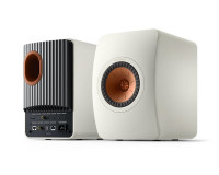 KEF LS50 Wireless II 5.25 2-Way Metamaterial Speaker White PAIR - Image 2