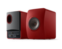 KEF LS50 Wireless II 5.25 2-Way Metamaterial Speaker Red PAIR - Image 2