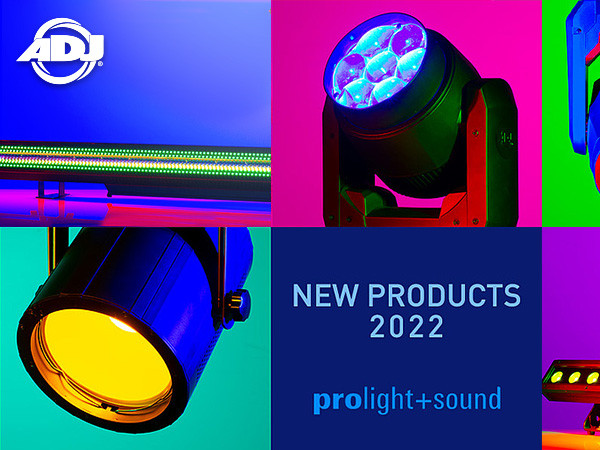 ADJ unveils a host of new lighting products at Prolight + Sound 2022