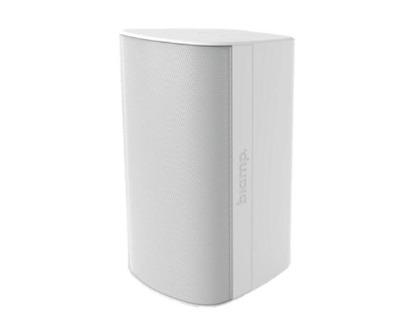 Biamp EX-S8 8 IP54 2-Way Coaxial Speaker with Tilt Bracket White - Main Image