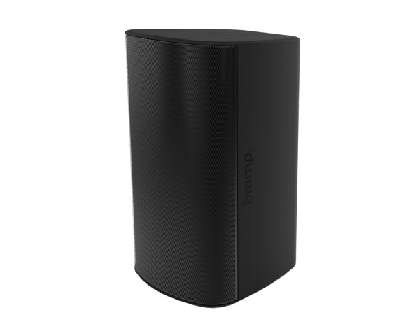 Biamp EX-S8 8 IP54 2-Way Coaxial Speaker with U-Bracket Black - Main Image