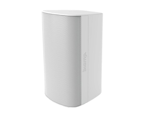 Biamp EX-S8 8 IP54 2-Way Coaxial Speaker with U-Bracket White - Main Image