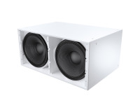 Electro-Voice X12I-128FGW 2x18 Install Subwoofer 4000W Fiberglass IP55 White - Image 2