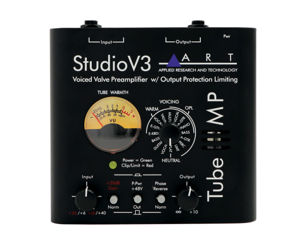 ART Pro Audio Tube MP Studio V3 Voiced Valve Preamp with Output Protection - Main Image