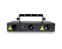 Laserworld EL-200RGB MK2 3-Head RGB Laser with DMX + Sound-to-Light 200mW - Image 2