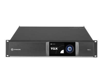 TGX20 4Ch DSP Power Amp 4x5000W @ 4Ω Dante / OCA Control 2U