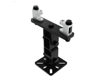 KBD4090S-B Girder Bracket 75mm-155mm Type 90 Plate Black