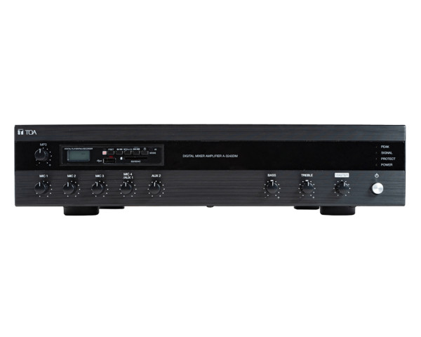 TOA A-3248DM 480W Digital Mixer Amplifier with MP3 and Bluetooth - Main Image